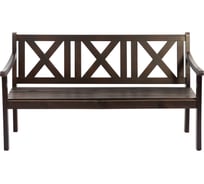 Скамья ООО "Фотон" КОПЕНГАГЕН 3х-местная, цвет венге 4627074042253