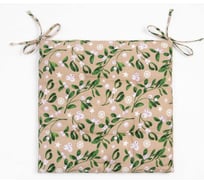 Сидушка на стул Доляна Frosty berries 42x42 см, 100% хлопок, рогожка 164 г/м2 9082585