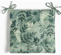 Сидушка Доляна "Лесная прохлада" 42x42 см, 50% хлопок, 50% п/э, рогожка 158 г/м2 9462702