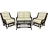 Комплект для отдыха RattanDesign Kelly-2 Орех 4087 1