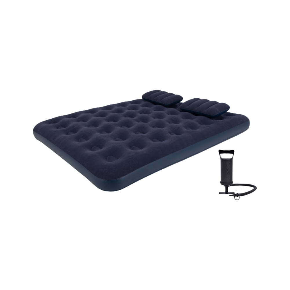 Матрас надувной Avenli queen-size, 203x152x22 см, с насосом в комплекте ...