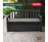 Скамейка для сада KETER EDEN GARDEN BENCH 265 л, графит 250076 2