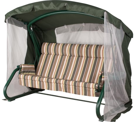 Качели садовые Удачная Мебель "Марсель Премиум", цвет зеленый Артикул A28G.002