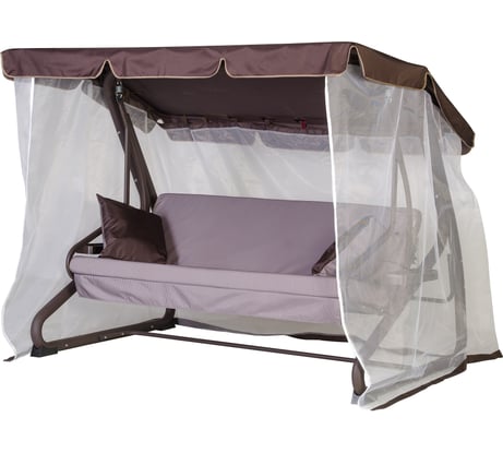 Качели садовые Удачная Мебель "Бостон", цвет шоколад Артикул A68C.621