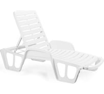Шезлонг IPAE-PROGARDEN LETTINO FISSO белый 91000