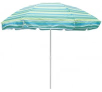 Зонт Garden Story 1.6 м, бирюзовая полоска, 2 части WRU049/1 32128038