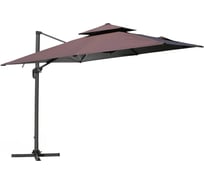 Зонт Garden Story Килт коричневый KUM-818