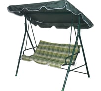 Садовые трехместные качели Ларгуша текстиль k1501