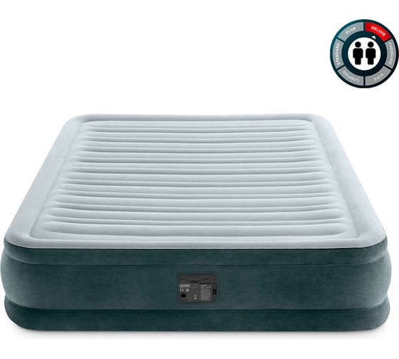 Кровать Intex COMFORT-PLUSH MID RISE 137x191x33см уп.2 67768