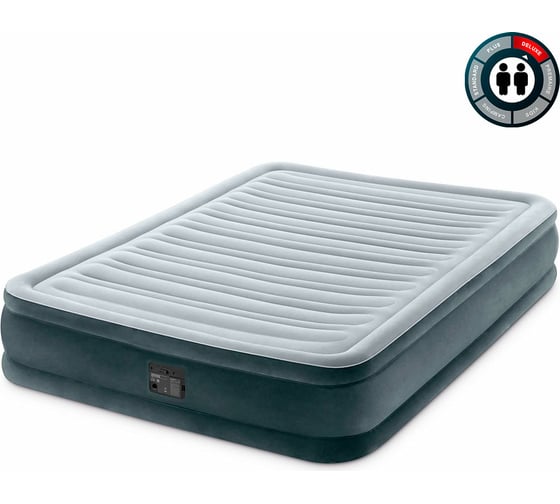Кровать Intex COMFORT-PLUSH MID RISE 137x191x33см уп.2 67768