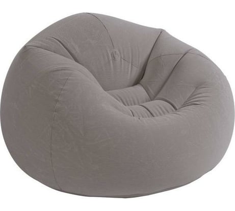 Надувное кресло INTEX Beanless Bag Chair, 107x104x69см, 2,5кг, без насоса, упак.6 68579