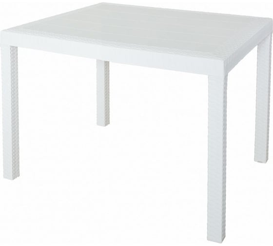 Стол B:Rattan Dallas 800х800мм, белый 9096