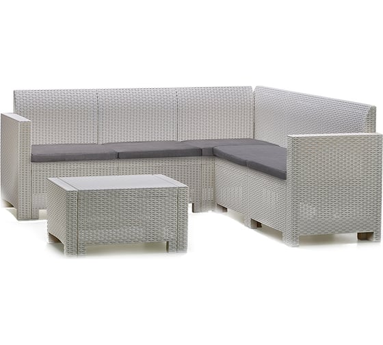 Комплект мебели BICA NEBRASKA CORNER Set белый 9075