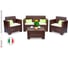 Комплект мебели B:Rattan NEBRASKA 2 Set венге 9067.3 3