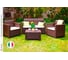 Комплект мебели B:Rattan NEBRASKA 2 Set венге 9067.3 11