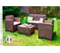 Комплект мебели B:Rattan NEBRASKA 2 Set венге 9067.3 12