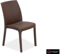 Стул без подлокотников B:rattan VIRGINIA коричневый 9095.3