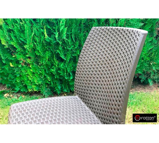 Стул без подлокотников B:rattan VIRGINIA коричневый 9095.3
