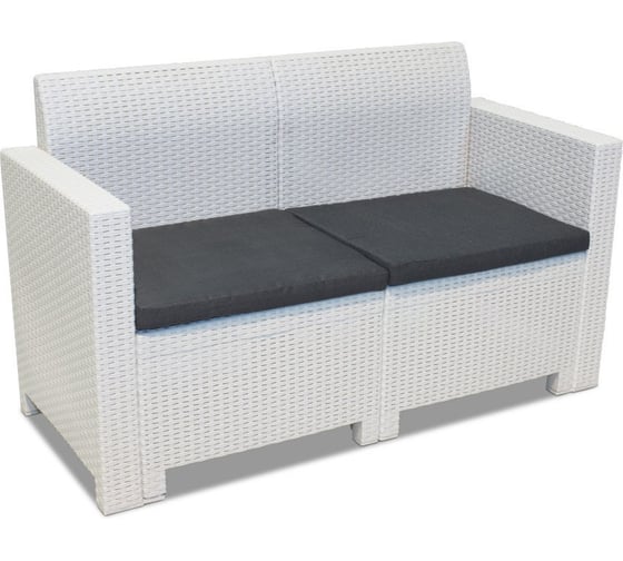 Двухместный диван B:Rattan NEBRASKA SOFA 2 белый 9070