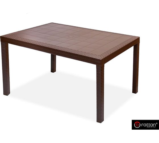 Стол B:rattan Houston коричневый 9094.3