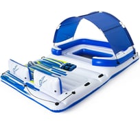 Плавающая беседка для отдыха на воде Bestway, 389х274 см, на 6 человек 43105 BW