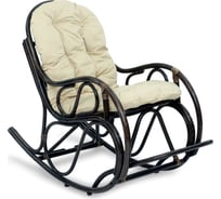 Кресло-качалка Garden story Маргонда коричневый каркас, бежевое сиденье CV-MB17