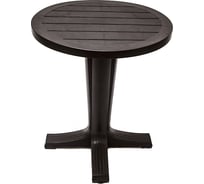 Круглый стол Элластик-Пласт Прованс 80 см, шоколадный ЭП 762891шк