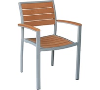 Кресло садовое ЛИССАБОН полидерево/алюминий, тик ООО "Фотон" Konway KN-8250 3003