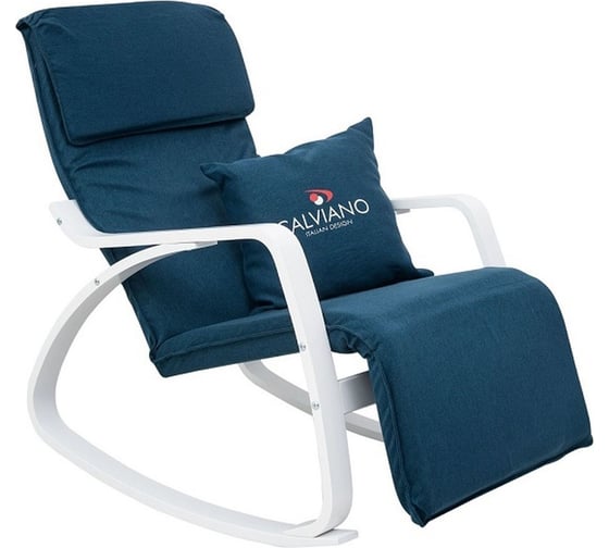 Кресло-качалка Calviano Comfort 1 синее 4816087401052 1