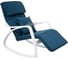 Кресло-качалка Calviano Comfort 1 синее 4816087401052 2