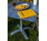 Стол Konway Solid Top Easy 80x80, beton/silver KN-3059/KN-Solid.8080.241 1