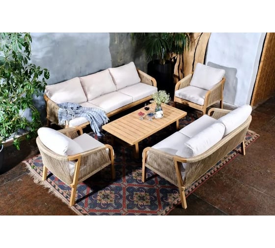 Кофейный стол из акации JOYGARDEN RIMINI 31411
