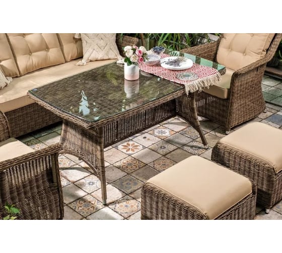 Плетеный стол JOYGARDEN OPAL 150 см 17704