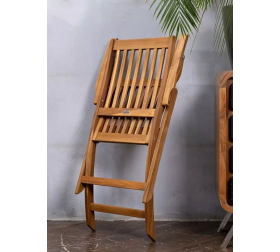 Стул из акации JOYGARDEN OXFORD складной с подлокотниками, комплект 2 шт 31905/31905