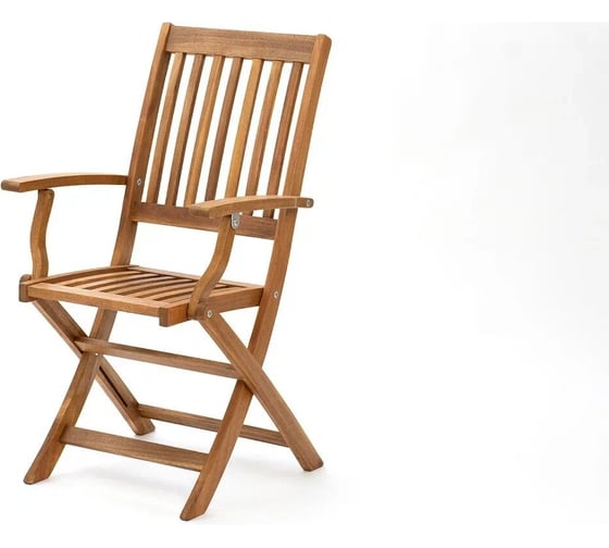 Стул из акации JOYGARDEN OXFORD складной с подлокотниками, комплект 2 шт 31905/31905