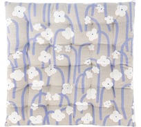 Подушка на стул Tkano Scandinavian touch из хлопка, с принтом Полярный цветок, 40x40 см TK22-CP0019