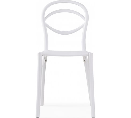 Пластиковый стул Woodville Simple white 15739