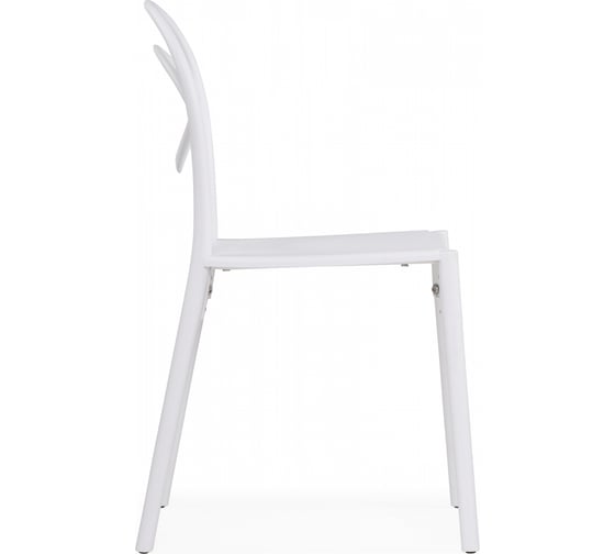 Пластиковый стул Woodville Simple white 15739