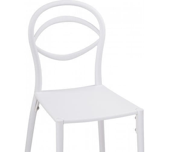 Пластиковый стул Woodville Simple white 15739