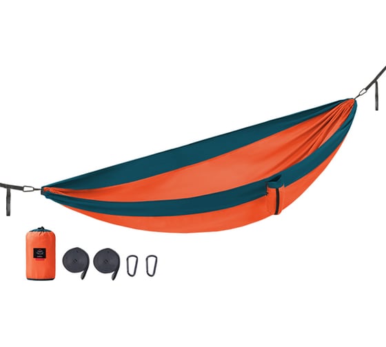 Гамак 1-местный Naturehike Ultralight NH21DC011 340T, оранжевый, 6927595713617