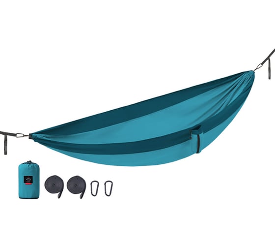 Гамак 1-местный Naturehike Ultralight NH21DC011 340T, синий, 6927595713624