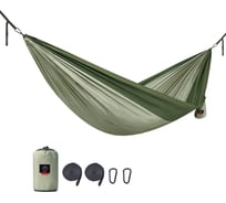 Гамак 2-местный Naturehike Ultralight NH21DC011 340T, зеленый, 6927595713570