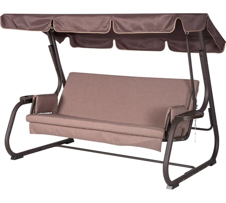 Качели Удачная Мебель Ибица, цвет шоколад  A52C.613