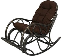 Кресло-качалка Garden story Маргонда 1 уп. каркас коричневый, сиденье коричневое CV-MK17