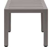 Стол кофейный уличный GreenWeen KORFU каркас алюминий, цвет LAVA, 440x440x400 мм GW-CT-KORFU-LAVA