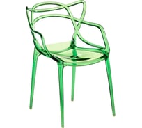 Стул BRADEX Masters прозрачный, зелёный FR 0865