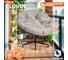 Кресло Tetchair CLOUDE рогожка/металл, 97x98x90-96см, серо-бежевый, 3M 16/2 21515 5