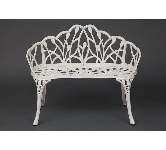 Скамья Tetchair Secret De Maison Strauss (Штраус) алюминиевый сплав, 99хх56x76см, butter white 11381