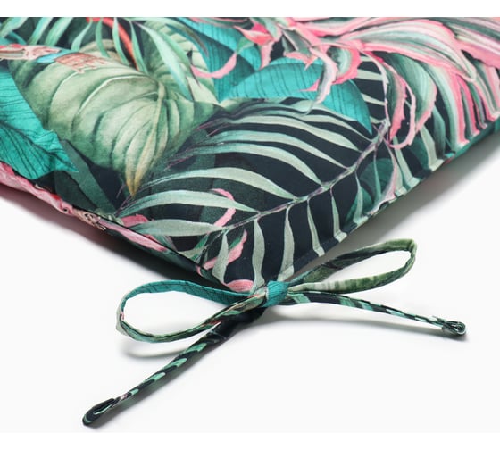 Сидушка Этель Tropical parrots 46x46см, 100% хлопок, саржа 190 г/м 10283418