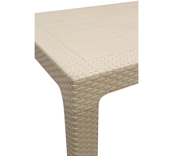 Стол прямоугольный HENIVER RATTAN 70x120 см, бежевый SPT-R004 беж